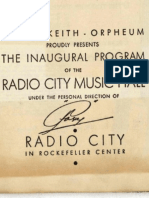 Martha Graham With Louis Horst, Radio City Music Hall 1932