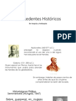 Historia de la asepsia y antisepsia en cirugía desde la antigüedad