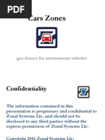 Zonal Control for Autonomous Vehicles 
