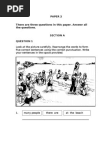 Soalan ENGLISH BI Bahasa Inggeris Tahun 2 Paper 2