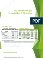 Rencana Pengembangan Hemodialisis & Akreditasi