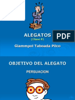 8 - Alegatos