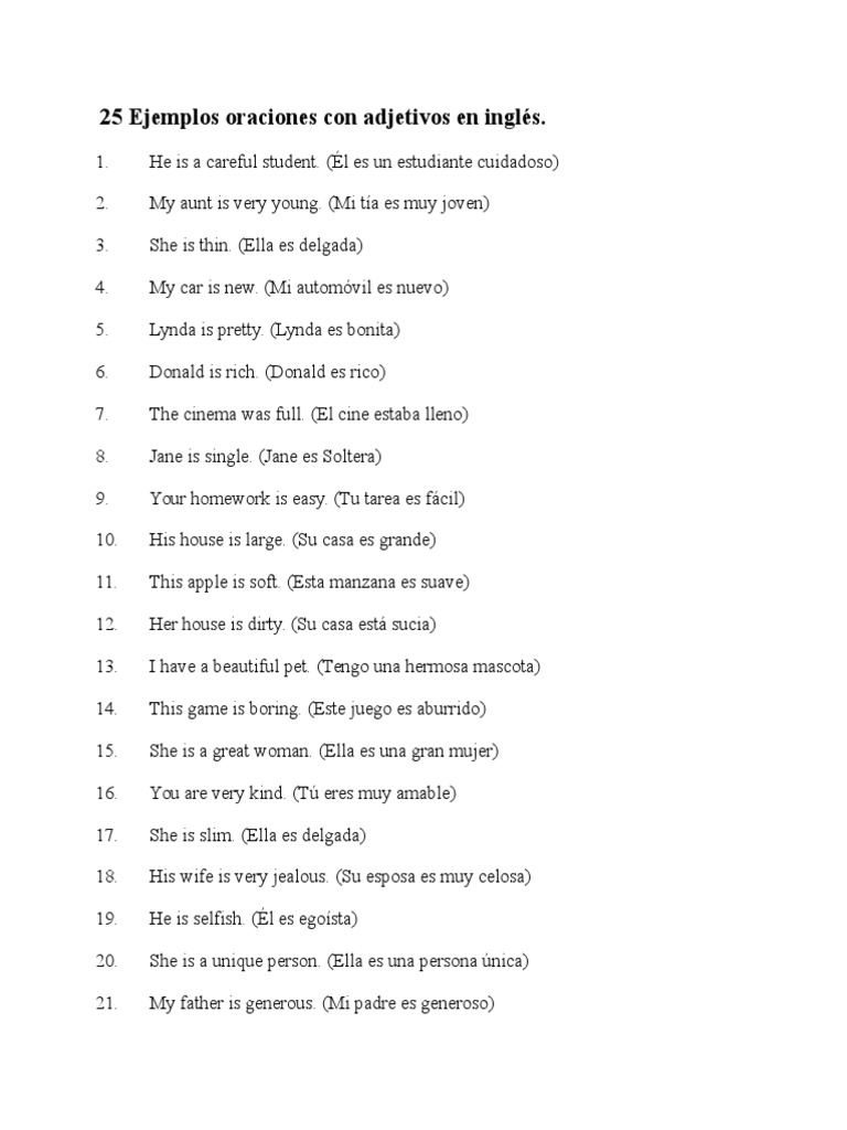 25 Ejemplos oraciones con adjetivos en inglés.docx