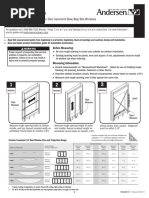 Andersen 400 Series Window Size Chart | PDF | Window | Glass Applications