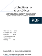 Neurolepticos o Antipsicóticos