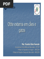 Otite externa em caes e gatos