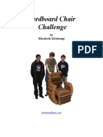 Cardboard Chair Challenge