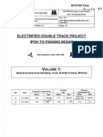 Specification For General Civil & Structural Works