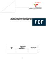 Technical Specification for Earthing and Lightning Protection