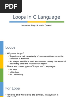 Loops in C Language