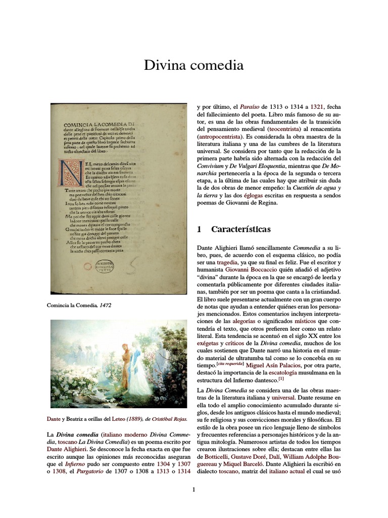 La Divina Commedia Tradotta In Italiano Pdf