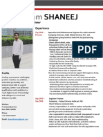 Resume For BSS & OMCR Engineer Telecome