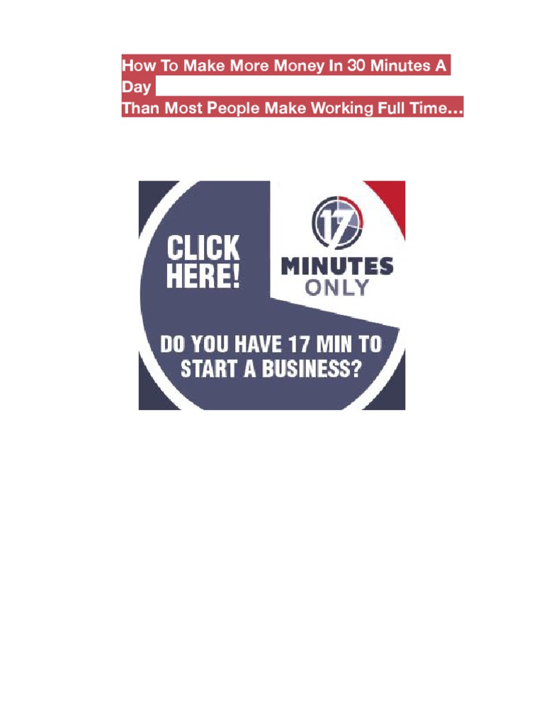 How To Make Money Pdf