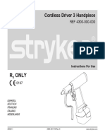 Cordless Driver Handpiece Guide