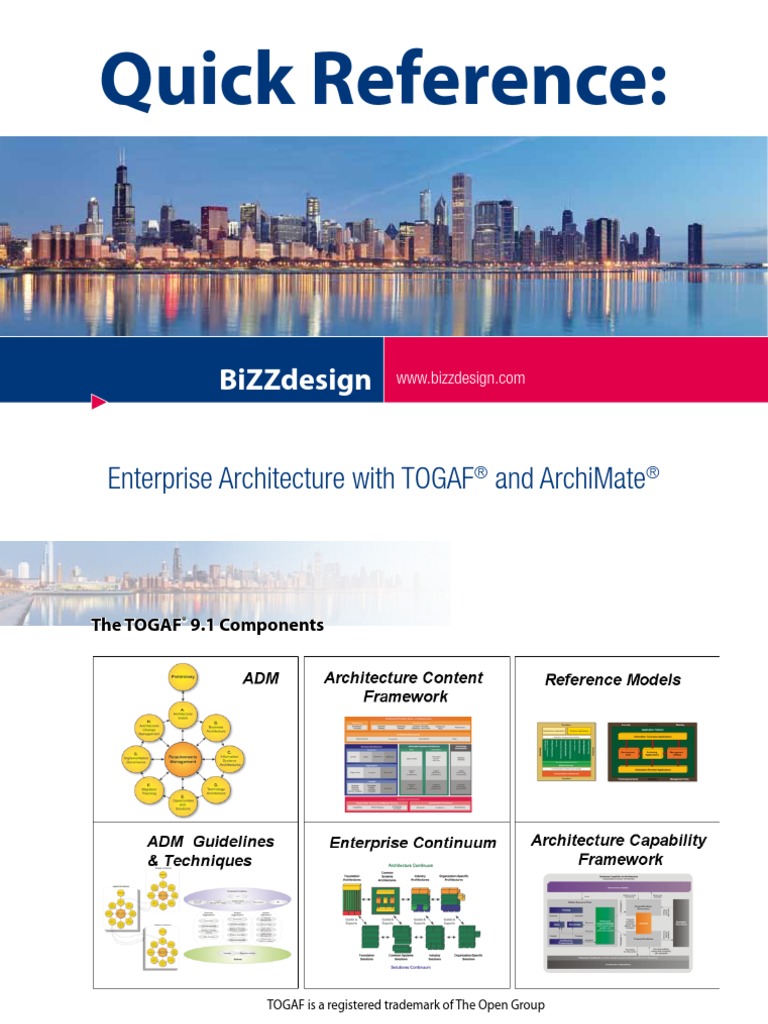 Quickref TOGAF ArchiMate | PDF | Systems Science | Information Management