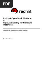 Red Hat OpenStack Platform-11-High Availability for Compute Instances-En-US