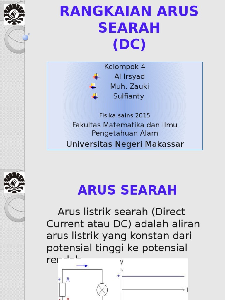 Rangkaian Arus Searah | PDF
