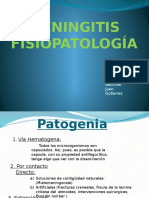 Meningitis Fisiopatología