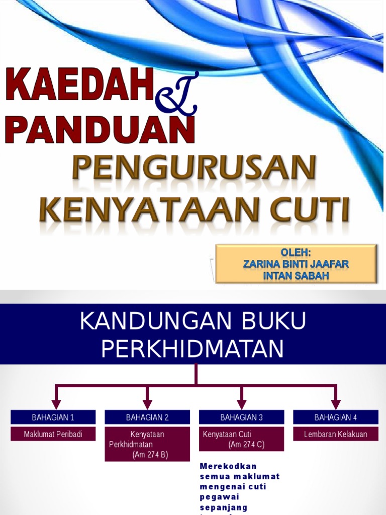 02bkaedah Merekod Cuti Pdf