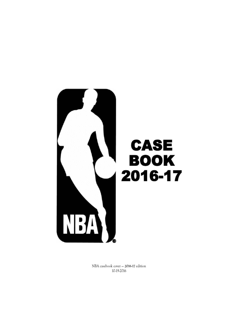 2016 17 Nba Case Book | PDF | Basketball Positions | Gaming