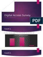 Digital Access Survey