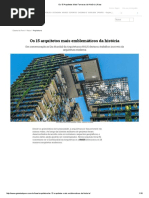 Os 15 Arquitetos Mais Famosos Da História _ Haus