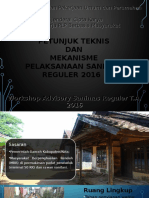 PPT Petunjuk Teknis Sanimas REGULER 2016 Dan Mekanisme Program - Revisi2 - Presented