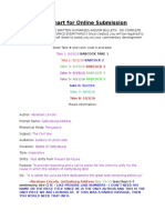 Aec Chart For Online Submission