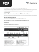 Schnelleinstieg Didactum Monitoring System 500 II