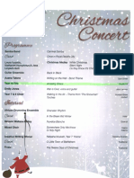 Concert Programme
