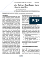 Equipment Specific Optimum Blast Design Using Genetic Algorithm PDF