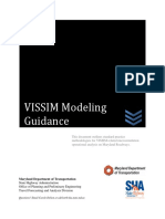 Mdot Sha Tfad Vissim Modeling Guidance 11-21-2016