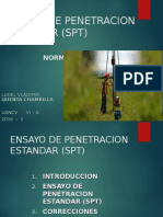 Ensayo de Penetracion Estandar (SPT)