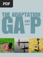 The Adaptation Gap a Prelimary Assessment UNEP 2014