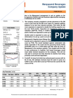 Manpasand Beverages LTD - Company Update