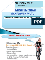 PT 11 Sistem Dokumentasi Manajemen Mutu