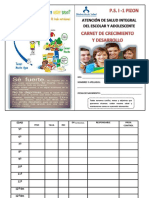 Carnet Del Adolscente