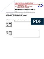 EXAMEN TRIMESTRAL Mat B 1°