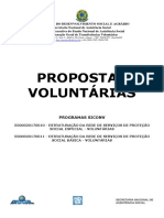 Propostas Voluntárias MDSA