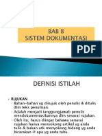 Bab 8 Sistem Dokumentasi 2