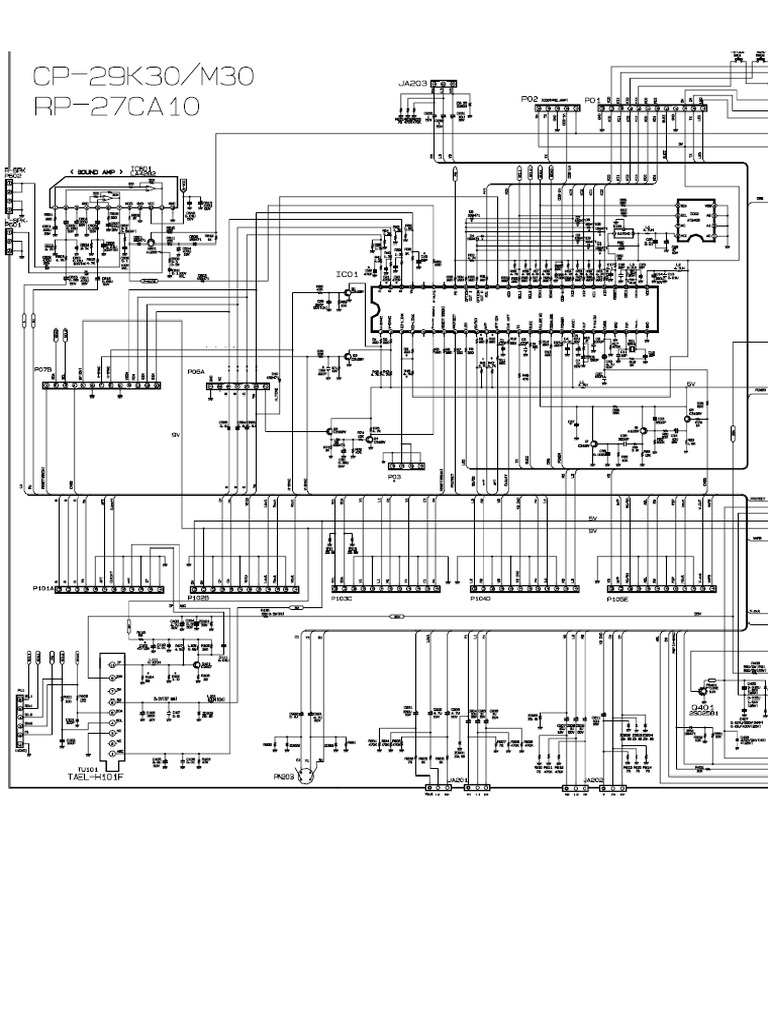 Diagrama TV LG Cp-29m30 | PDF
