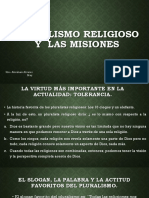 Pluralismo Religioso y Las Misiones