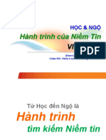 Bai Giang - Hanh Trinh Niem Tin, Hoc & Ngo