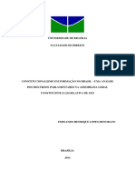 Análise Dos Discursos Parlamentares Na Assembleia Geral de 1823