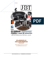 Jbt & Associates Llc - Video & Audio Production Brochure