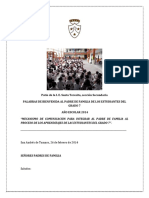 Palabrasdebienvenidaalaoescolar2014 140316210517 Phpapp01