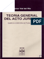 (T) Vial, Víctor - Teoría General del Acto Jurídico.pdf