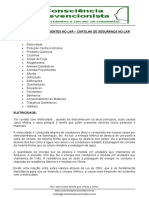 Prevenção de Acidentes No Trânsito - Cartilha de Segurança No Lar PDF