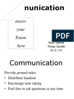 Communication - Presentation Final