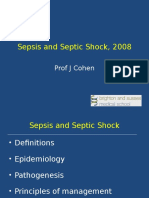 Sepsis and Septic Shock,Mauritius, 2008